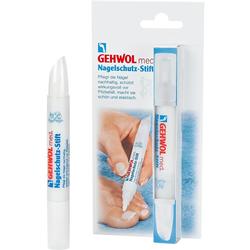 Nagelpflege-Stift und Verpackung mit Anwendungsbild für Nägel.