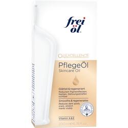 Eine Verpackung von Pflegöl mit Vitamin A und E zur Hautpflege.